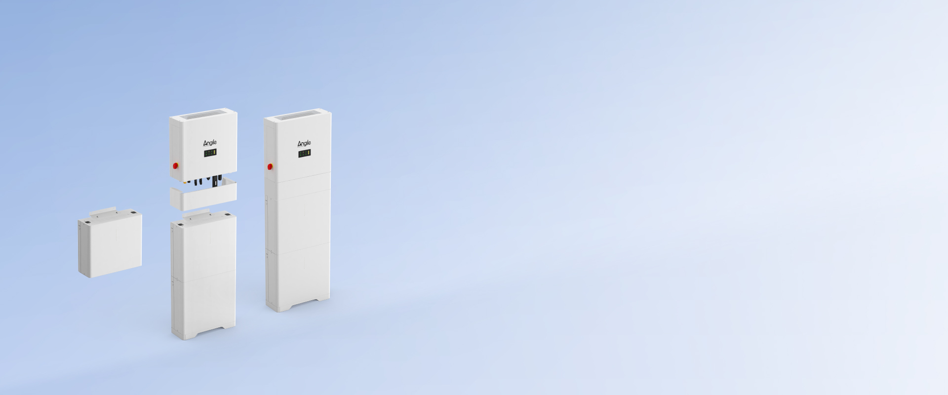 Eenvoudig ontwerp in 2 installatievormen - achtergrondafbeelding desktop