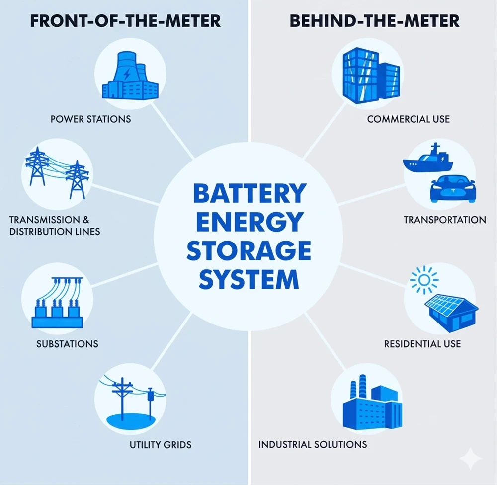 Wat is een batterij-energieopslagsysteem (BESS)