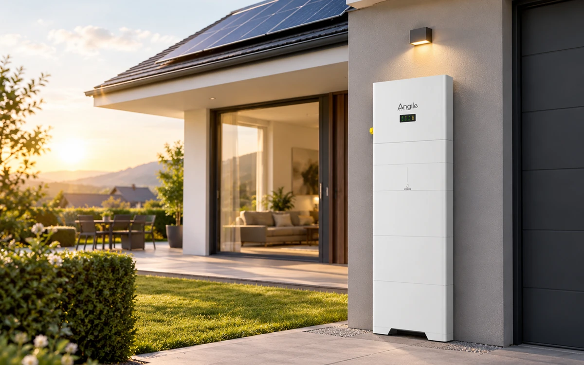 thuisopslagsysteem voor zonne-energie